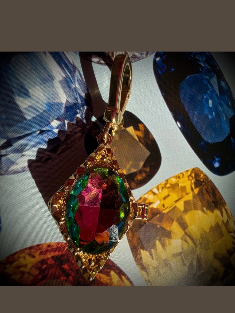 Feed Me Gems Volcano Judas Charm